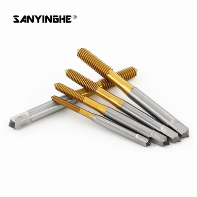 M1/M2/M3 Stainless Steel Special Chip-Free Extruding Titanium-Plated Tap For Extrusion Tap Machine