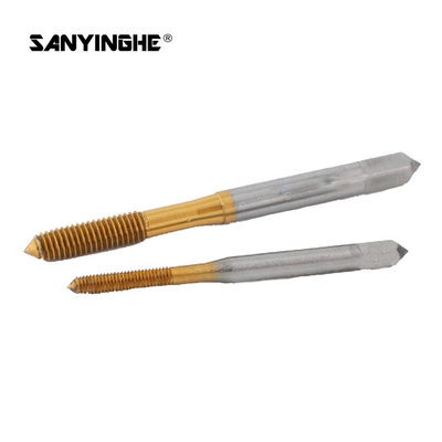 M1/M2/M3 Stainless Steel Special Chip-Free Extruding Titanium-Plated Tap For Extrusion Tap Machine